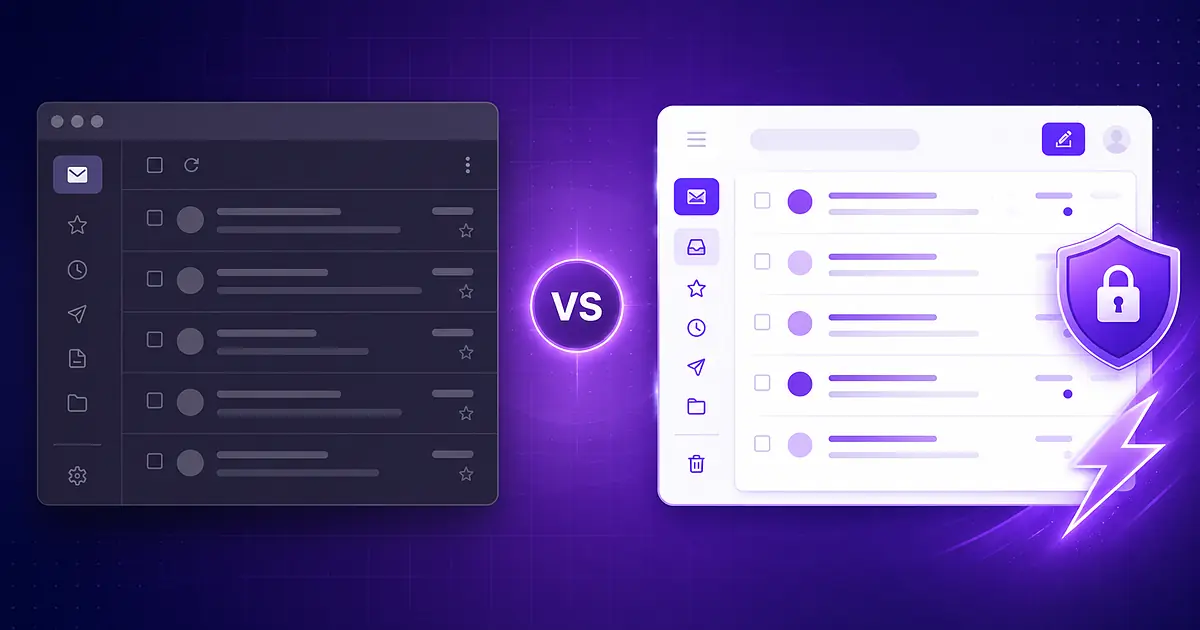 Pokemail and Guerrilla Mail logos side by side in a head-to-head comparison