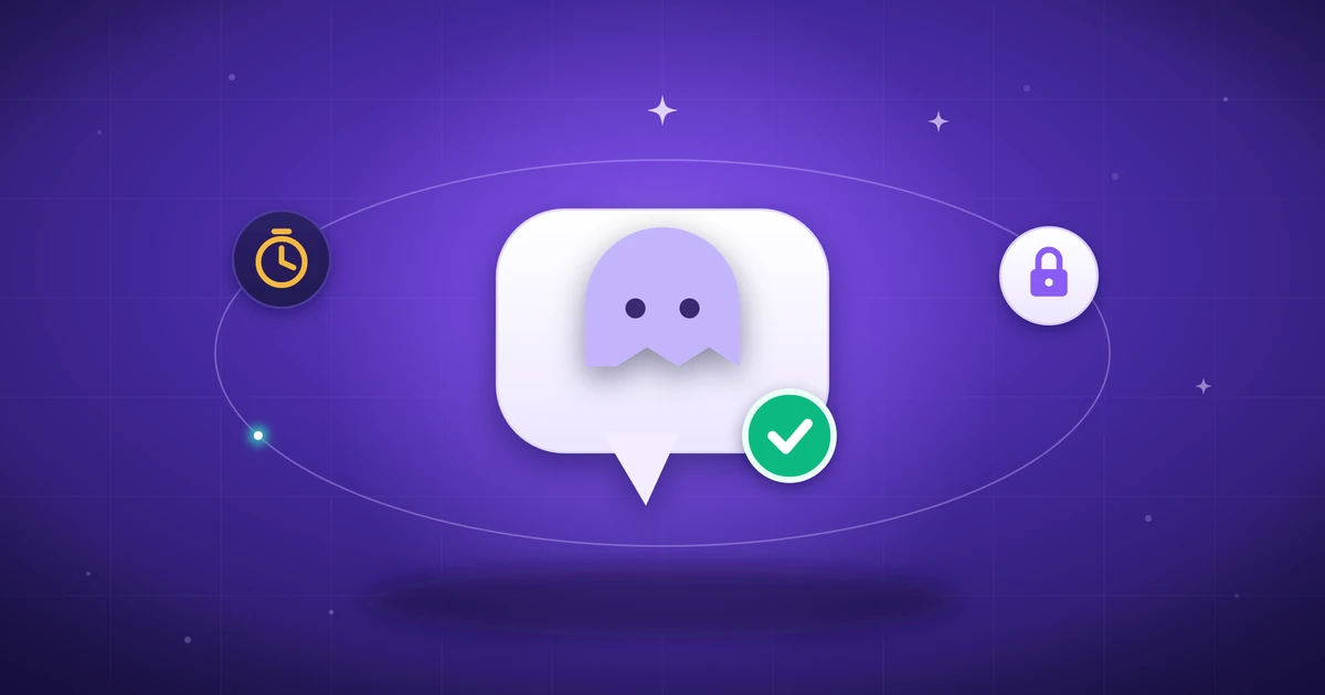 Snapchat-style camera interface next to a temporary email verification code
